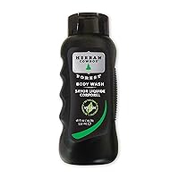 Body Wash - Forest - Vegan - Cruelty Free - 18 oz (Pack of 4)