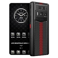 METAVERTU 2 Carbon Fiber 5G AI Phone, Unlocked Android Web 3.0 Smartphone, 3 Systems, 50MP Camera, 120Hz 1.5K AMOLED Display, Dual SIM, 65W Fast Charge (Dragon Year Lucky Edition, 512 GB)