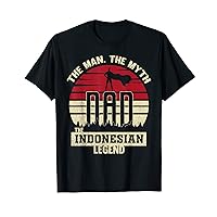 The Man The Myth The Indonesian Legend Dad T-Shirt