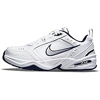 Nike Men's Air Monarch Iv Training Shoe, white/metallic silver midnight navy