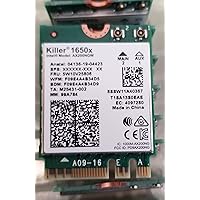 Intel Killer Wi-Fi 6 AX1650x AX200 M.2 2230 Bluetooth 5.2 WiFi Card (Single Pack)