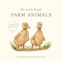 Our Little Puzzle: An Early Learning Magnetic Puzzle Set Featuring Farm Animals and First Words (Our Little Adventures Series)