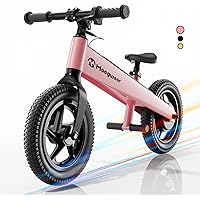 Electric Bike for Kids, Electric Balance Bike for Ages 3-8 Years Old,Kid Electric Motorcycle with 2 Speed Modes,Push-Button Brakes,12 Inch Dirt Off-Road Tire and Adjustable Seat