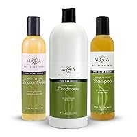 Max Green Alchemy Revitalize Your Routine: MGA Vegan Hair & Body Care - Nourish with Nature's Best, pH Balanced Formulas, Sulfate-Free, Herbal Scent, 3 Luxurious Essentials