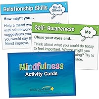 Really Good Stuff Mindfulness Activity Cards for Students - Set of 40 - Mindful Activities & Excercises to Grow Emotional Strength, Promote Growth Mindset, Focus, & Well Being
