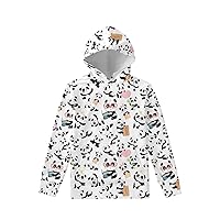 Teen Girl Clothes Kids Hoodies with Pocket Sweatshirts Long Sleeve