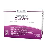 TheraNatal OvaVite Preconception Vitamins | Fertility and Prenatal Supplement with Coenzyme Q10 | 91 Day Supply