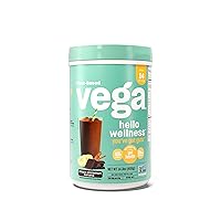 Hello Wellness You’ve Got Guts Blender Free Smoothie, Choco Cinnamon Banana - Plant Based Vegan Protein Powder, 5g Prebiotic Fiber, 0g Added Sugar, 14.3 oz (Packaging May Vary)
