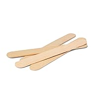 200 Large Wax Waxing Wooden Body Hair Removal Sticks Applicator Spatula. Pack of 200