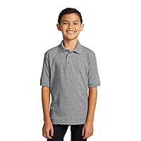 Boys Youth Core Blend Jersey Knit Polo Shirt KP55Y