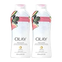 Body Wash Fresh Water Melon And Agave 22 Ounce (650ml) (Pack of 2)