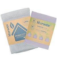 Norwex Basic Package - Microfiber - Glass Window Cleaning Cloth and Household Enviro Dusting Cloth Colors May Vary