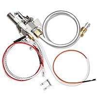 Upgrade 100112330 Water Heater Pilot Assembly, Replace 9007876 Thermopile for Water Heater, Compatible with 300 301 Series Whirlpool Water Heater Parts & A.O.Smith, American, State, Kenmore, Reliance