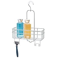 iDesign Euro Metal Hanging Shower Caddy with Swivel Hook and Bathroom Organizer for Shower Organization – 11