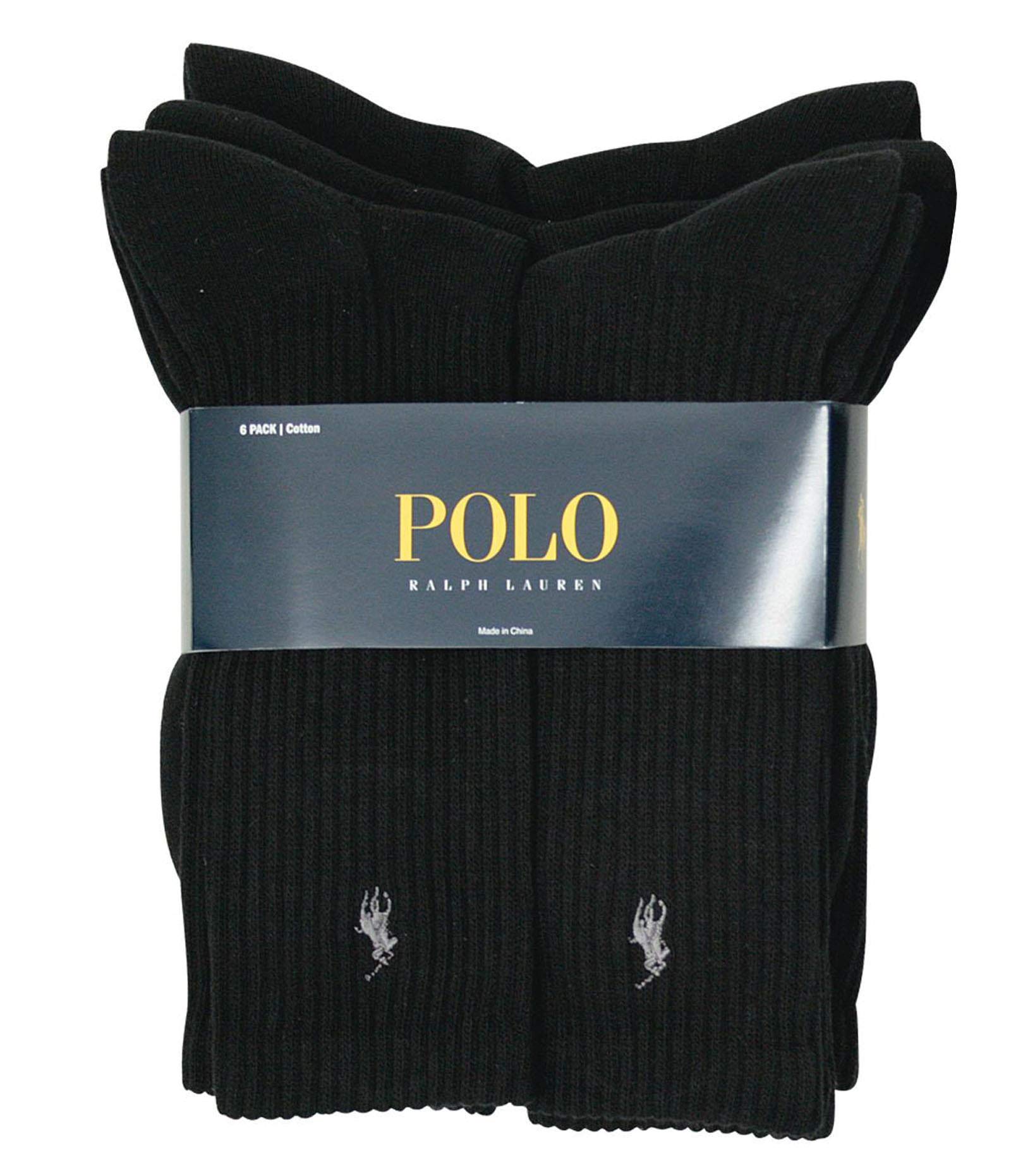 Mua Polo Ralph Lauren Men's Classic Ribbed Crew Socks - 6 Pack trên Amazon  Mỹ chính hãng 2023 | Giaonhan247