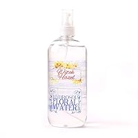 Witch Hazel Natural Hydrosol Floral Water 500ml | Perfect for Skin, Face, Body & Homemade Beauty Products Vegan GMO Free