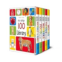 My First 100 Library: Boxset of 5 Early Learning Board Books