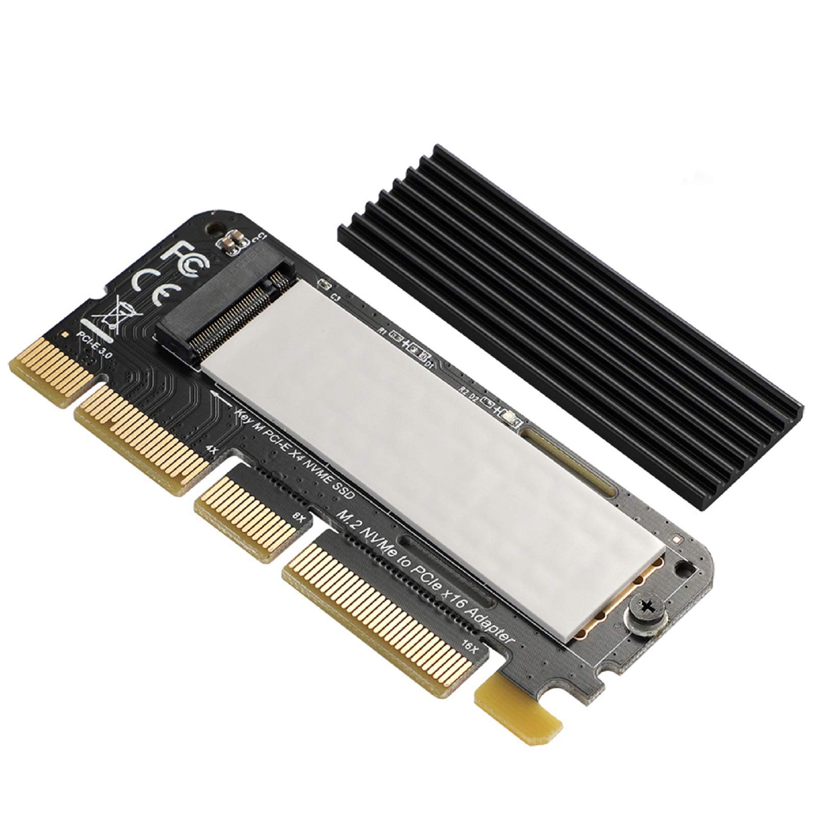 Mua BEYIMEI NVME PCIe Adapter,  NVME SSD to PCI Express Adapter with  Heatsink Supports PCIe x4 x8 x16, Supports  M Key SSD 2230 2242 2260  2280 trên Amazon Đức chính hãng 2023 | Giaonhan247