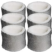 HIFROM Wick Humidifier Filter Replacement for Holmes HM3500, HM3501, HM3600, HM3608, HM3640, HM3641, HM3650, HM3655, HM3655BF, HM3656 Replace HWF75 HWF75CS HWF75PDQ-U - Filter D (6pcs)