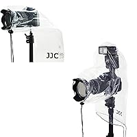 4 Pack Camera Rain Cover（with + Without Flash Cover）：Camera Lens Rain Cover Raincoat