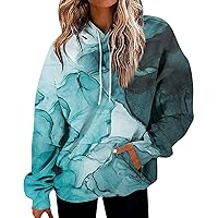 XHRBSI Zip Up Hoodies For Women Oversized Fashion Daily Versatile Casual Crewneck Graphic Daily Long Sleeve Gradient
