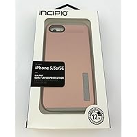 Incipio DualPro Case for Apple iPhone 5, 5s, SE Rose Gold IPH-1435-RGD-V