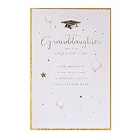 Granddaughter Graduation Card With Envelope - Heartfelt Design