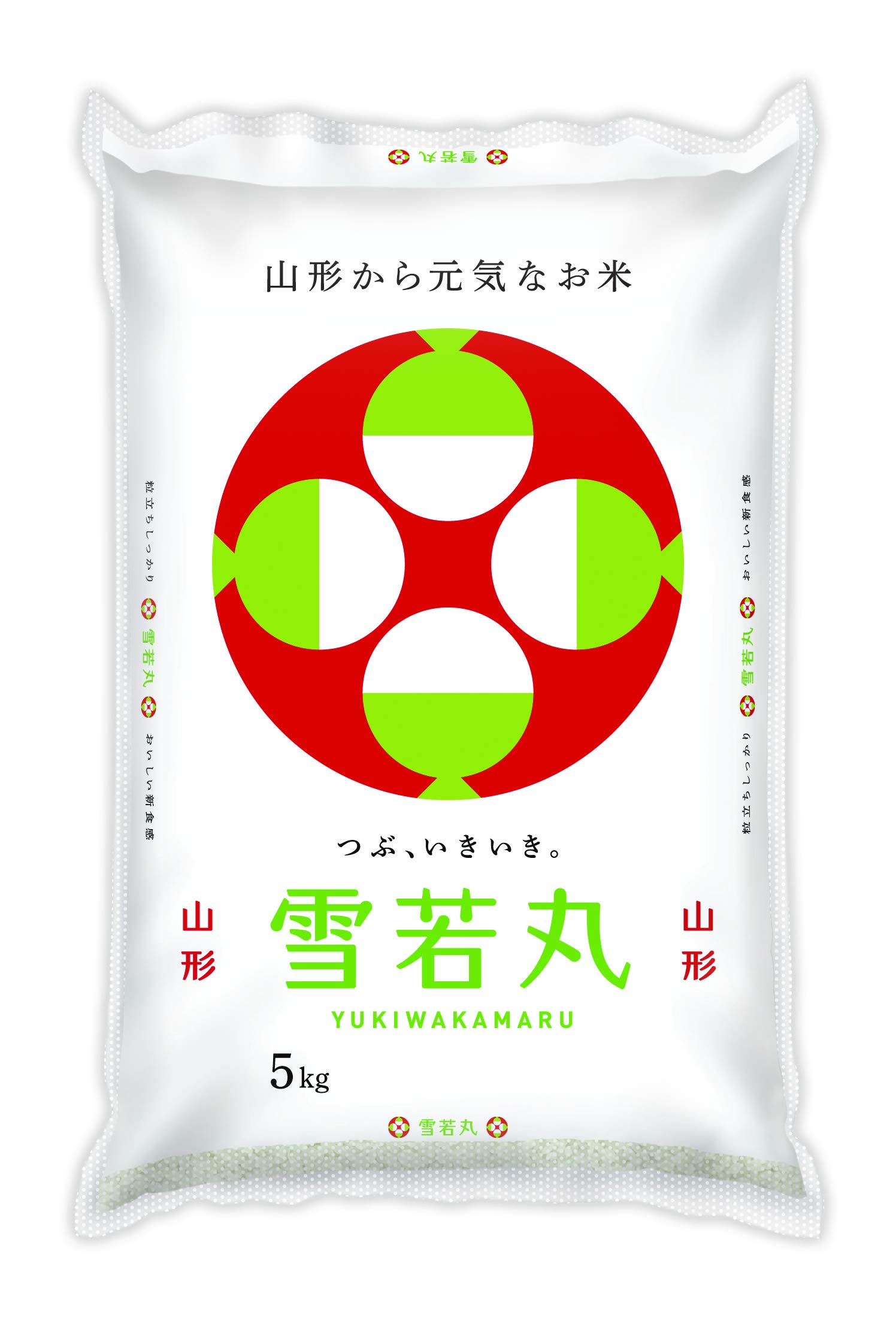 Top in Japan Ranking - Japanese Extremely Rare , Ultra Premium, Yamagata Yukiwakamaru White Rice, 山形米の新品種「雪若丸」Special Corp -【精米】山形県産 白米 雪若丸 (11 Pound)