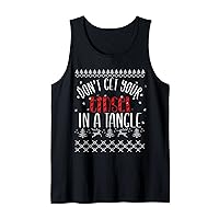 Don't Get Your Tinsel In A Tangle Shirt Christmas For Women Tank Top