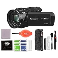 Panasonic HC-V800K FHD Cinema-Like Camcorder, 24x Leica Dicomar Lens, 1/2.5