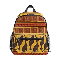 My Daily Kids Backpack African Tribal Stripe Nursery Bags for Preschool Children