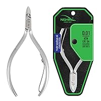 NGHIA Cuticle Nipper - D-01 (Stainless Steel) | Premium Quality for Nail Care | Durable and Sharp | Ergonomic Design | Grey Plated | Ideal for Salons and Home Use