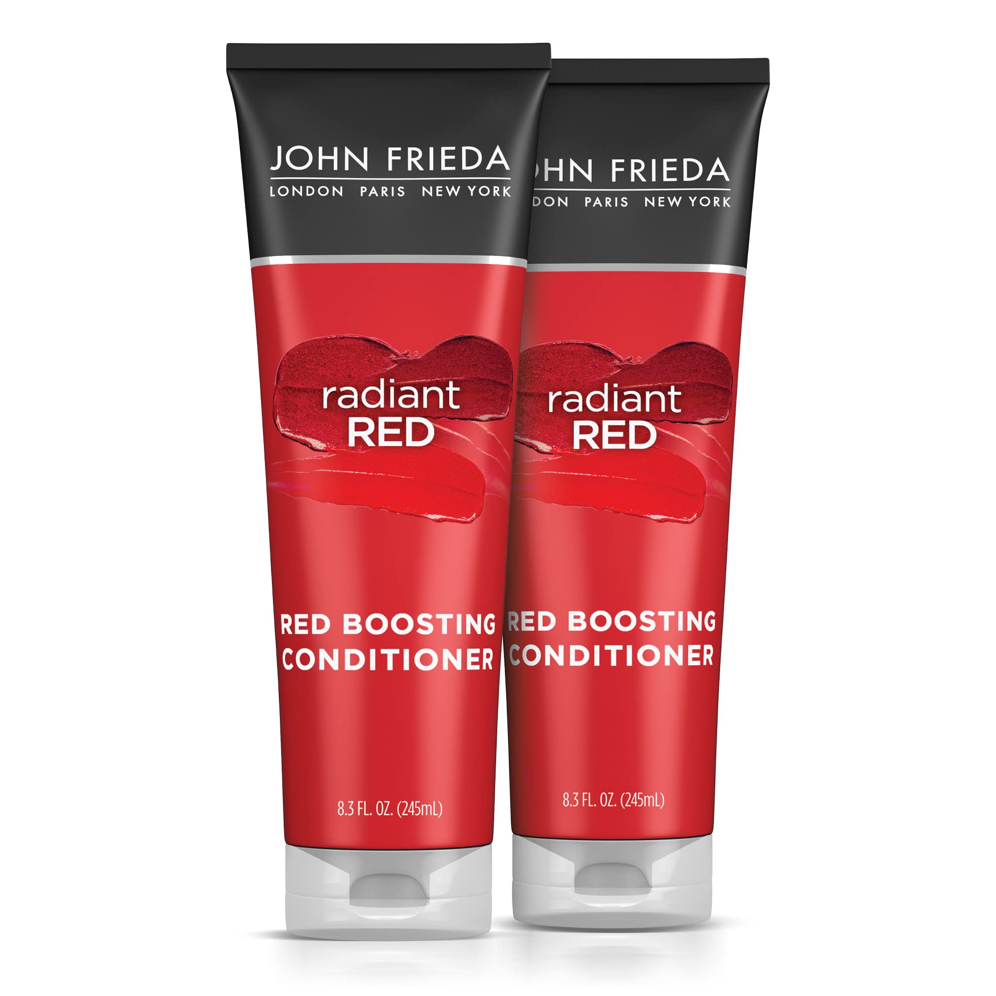 John Frieda Radiant Red Red Hair Conditioner, Daily Deep Conditioner, with Pomegranate and Vitamin E, Helps Replenish Red Hair Tones, 8.3 Ounce (2 Pack)
