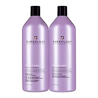 Hydrate Sheer Shampoo and Conditioner for Fine Hair | For Dry Color Treated Hair | Sulfate-Free | Vegan | Paraben-Free