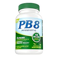 Nutrition Now PB 8 Probiotic Acidophilus For Life* Vegetarian Dietary Supplement for Men and Women, 120 Count