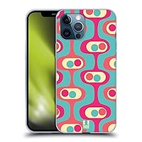 Head Case Designs Retro Mod Patterns Soft Gel Case Compatible with Apple iPhone 12 Pro Max
