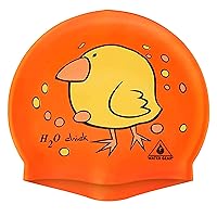 Silicone Adult Swim Cap - Flexible Unisex Waterproof - Great for Short and Long Hair - Improve Your Performance - Women Men and Teens -Triathlon Swimmers and Athletes