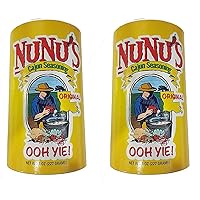 NuNu's Original All Purpose Cajun Seasoning, 8 Ounce Shaker (Pack of 2)