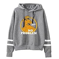 Ricky Stanicky Alf No Problem Hoodies Printed Long Sleeve Casual Cosplay Sweatshirt Unisex