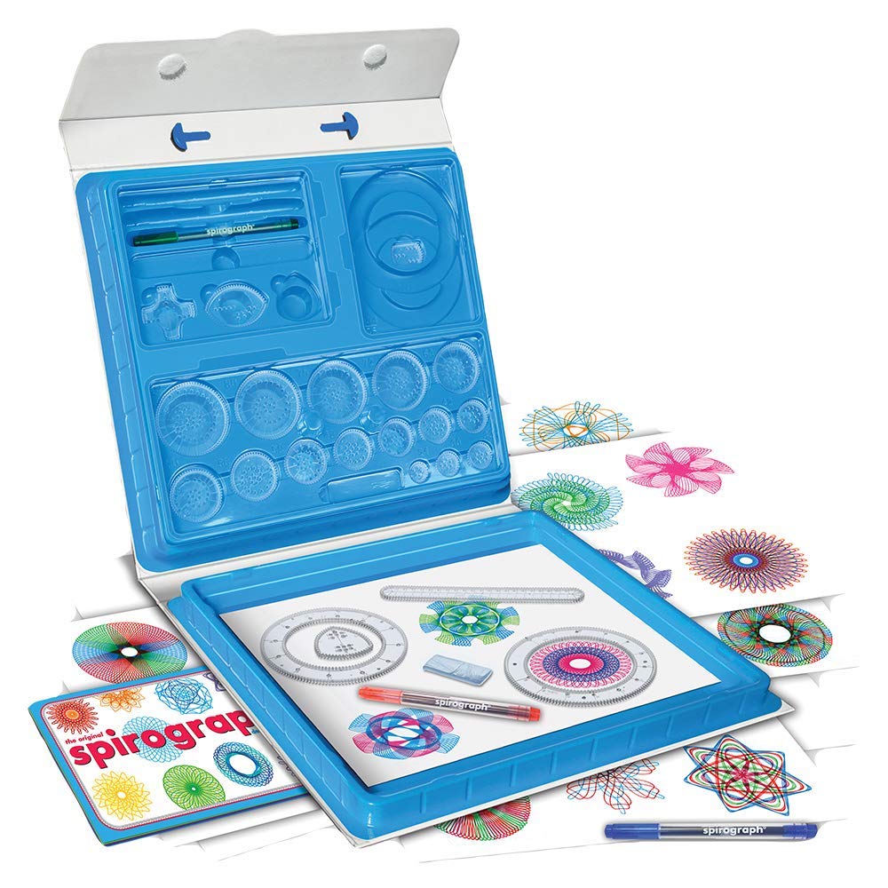 Spirograph — Deluxe Set — Art Drawing Kit — The Classic Way to Make Countless Amazing Designs — For Ages 8+