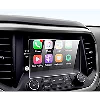 YEE PIN 2019 Acadia Screen Protector for 2017 2018 2019 GMC Acadia SLE2 SLT Denali Intelli Link 8 Inch Center Control Touch Screen Car Navigation Display Protective Film
