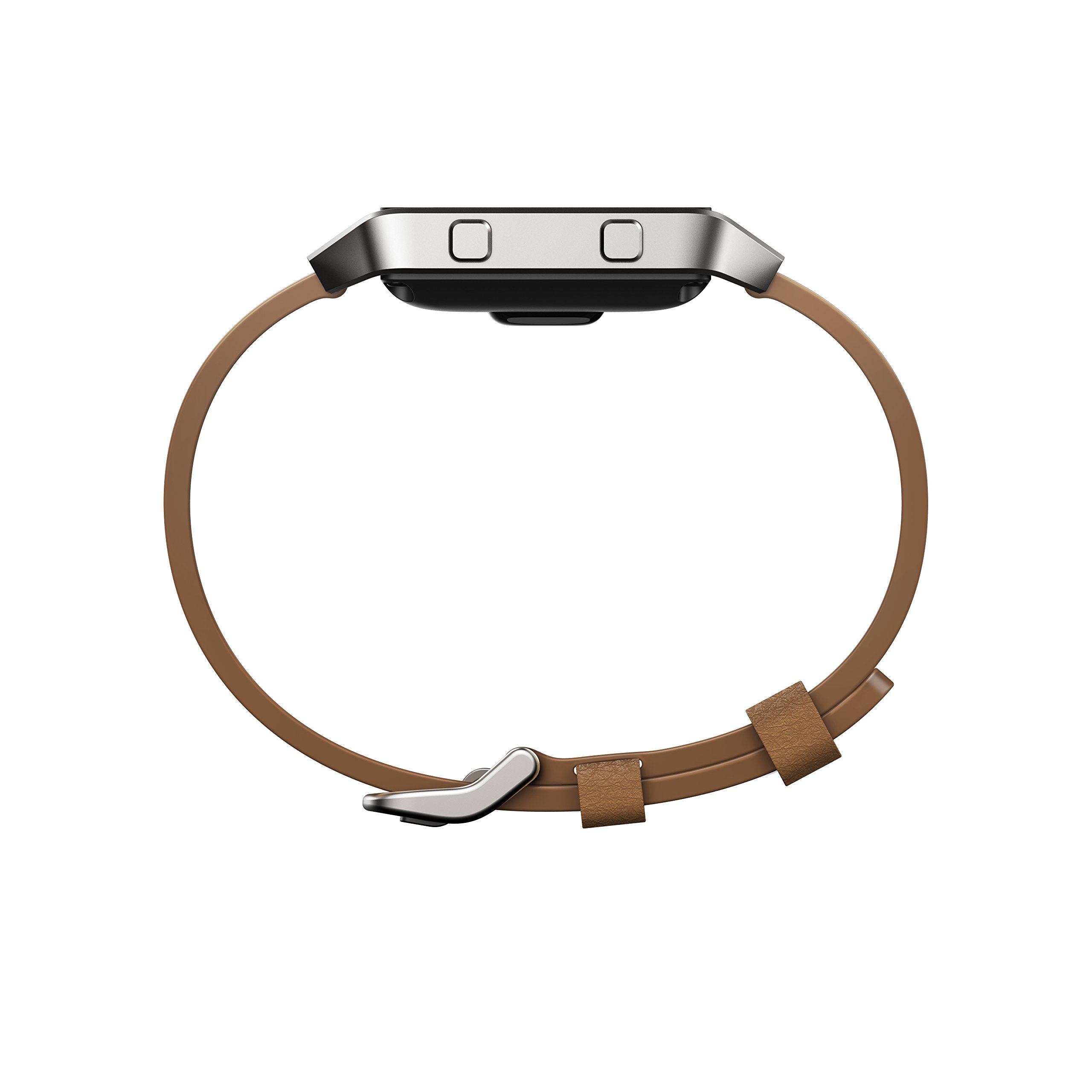 Fitbit Blaze Accessory Band, Leather, Camel, Small