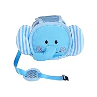 Adjustable AntiFall Shockproof Baby Toddler Safety Head Protection Helmet Kids Hat for Walking Breathable Hat 713 (Color : Elephant)