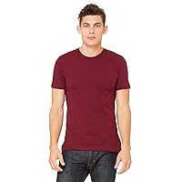 Product of Brand Bella + Canvas Unisex Jersey Short-Sleeve T-Shirt - Maroon - 4XL - (Instant Savings of 5% & More)