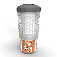 Twist Air Freshener Refill, Orange Grove, Premium Fragrance, Odor Counteractant, Spill Resistant, No Batteries, Eco-Friendly, Recyclable, Lasts 60 Days, Pack of 6