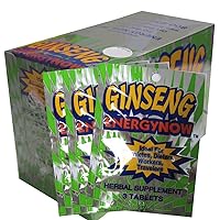 Ginseng Energy Now, 3 tab Packages,24 Count (Pack of 1)