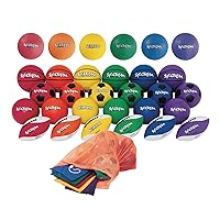 S&S Worldwide Spectrum™ Sports Ball Plus Pack, Official Size