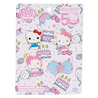 Funko Pop! Sanrio: Hello Kitty 50th Anniversary 4-Pack Pin Set