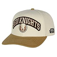 Star Wars Adult Embroidered Precurve Snapback Hat for Men and Women