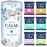 Shower Steamers 6 Count, Scented Shower Bombs with Organic & Natural Fragrance, Self-Care & Relaxation Birthday Gifts for Women Who Have Everything